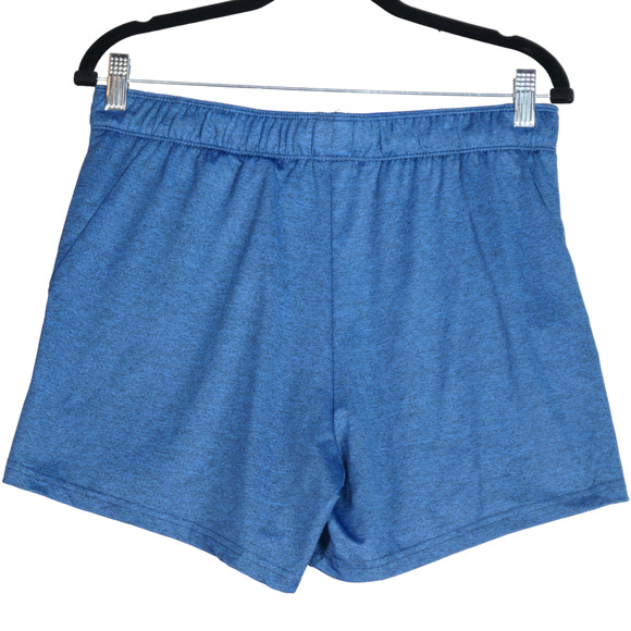 Liberty Pro Mens Shorts Medium Blue Zip Pockets Performance Stretch Athletic - Picture 5 of 6